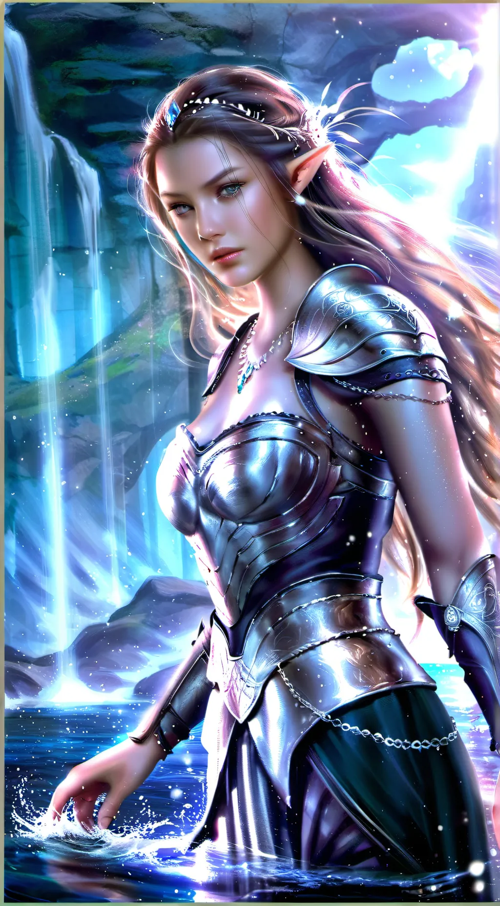 ai character: Elsa background