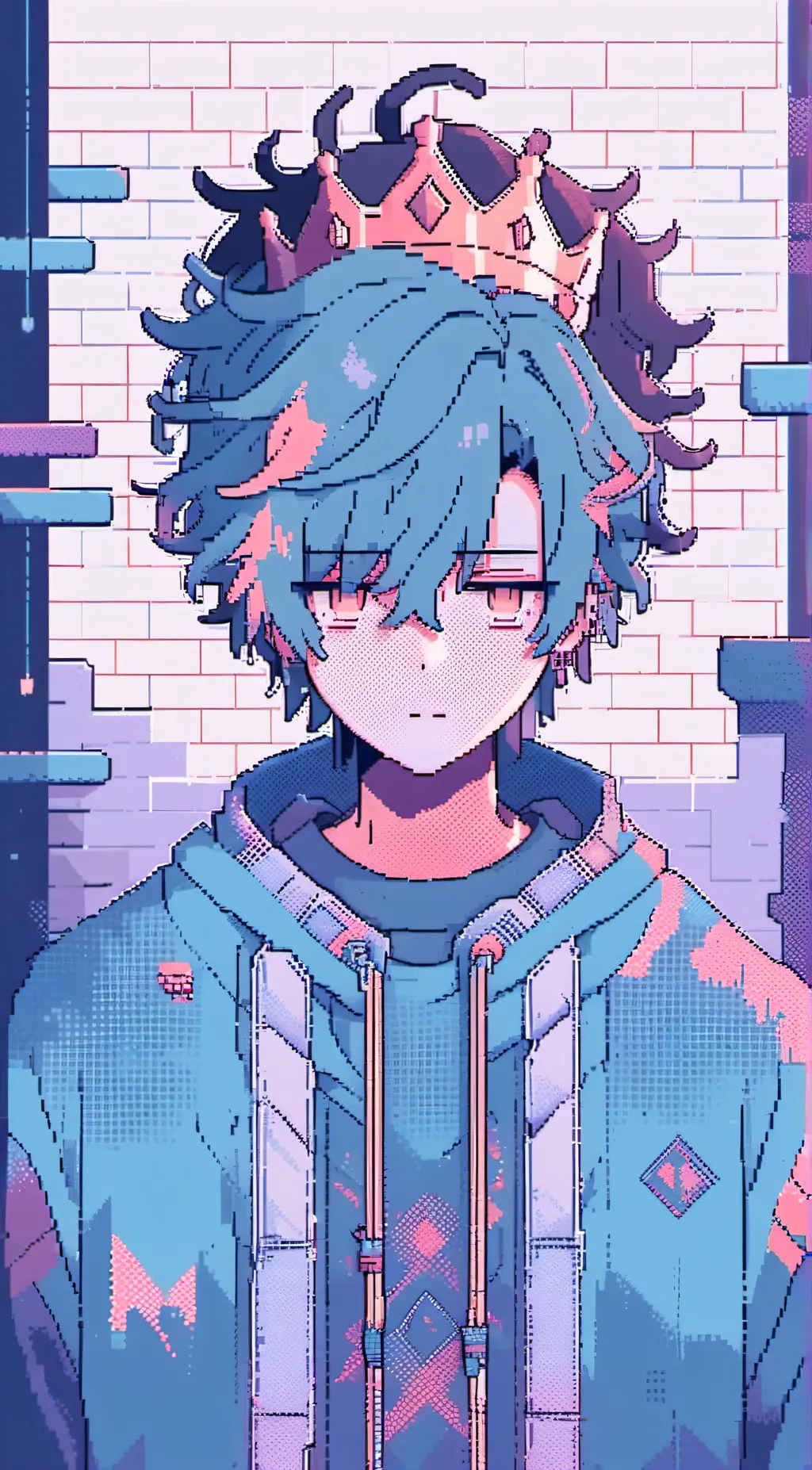 ai character: sick you. background