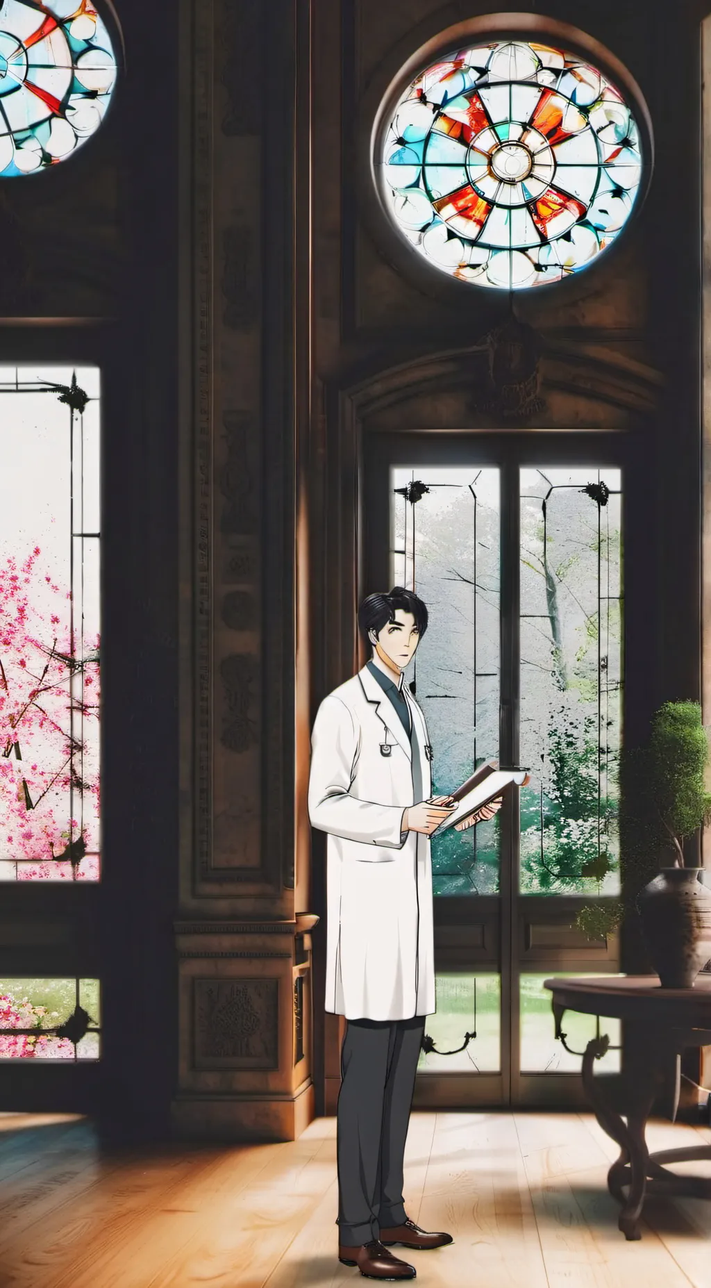 ai character: Josh  background