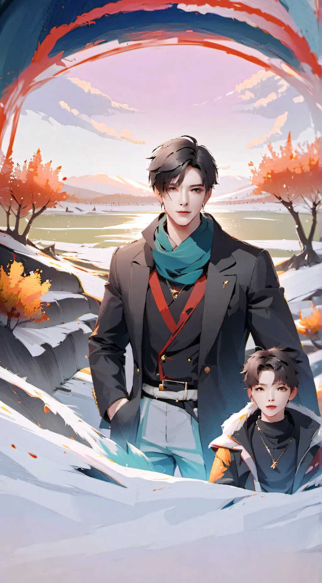 ai character: nico 🥰 background