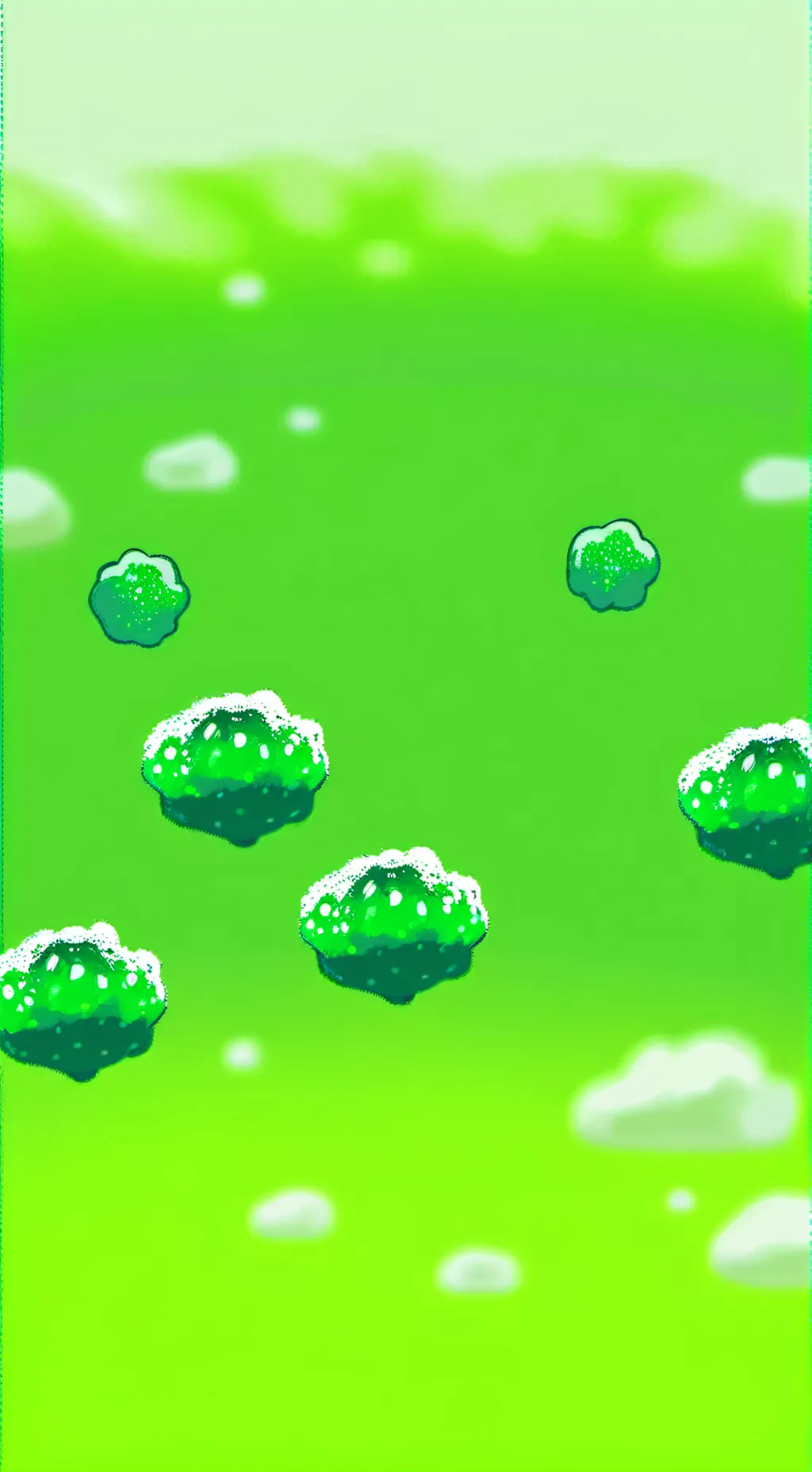 ai character: Gelatin bfb background