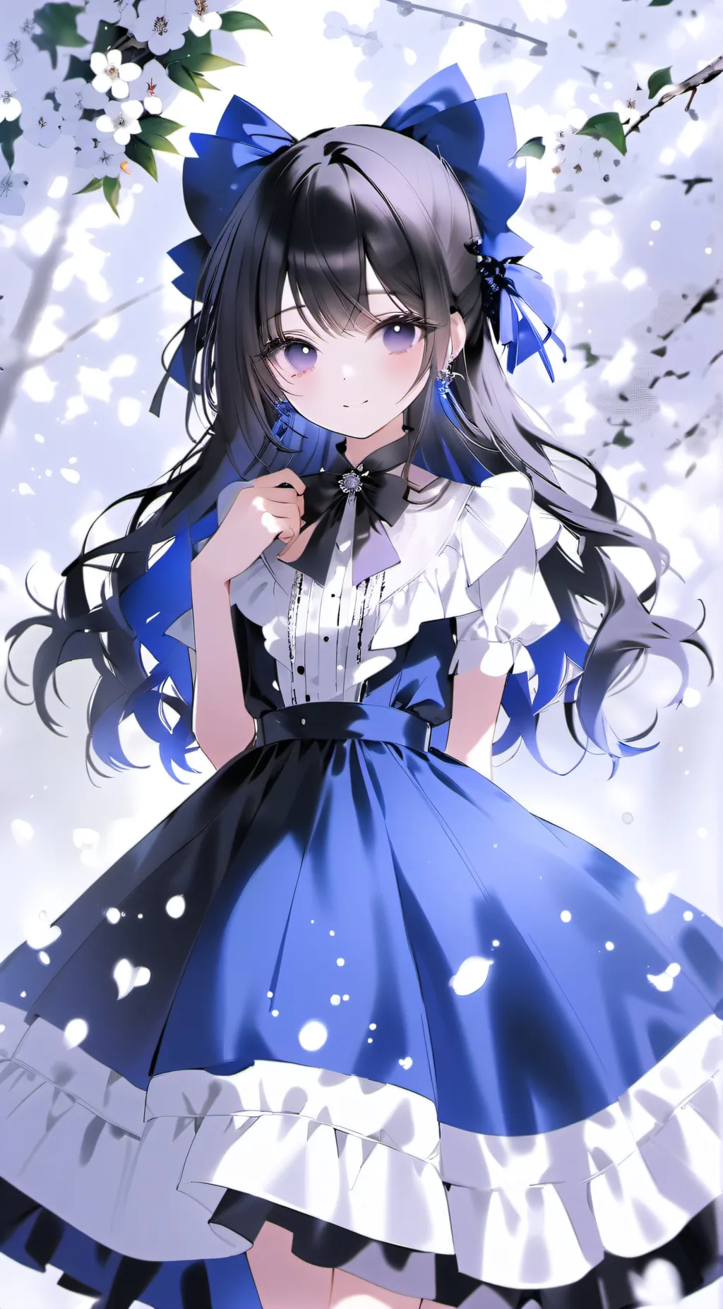 ai character: Clair background