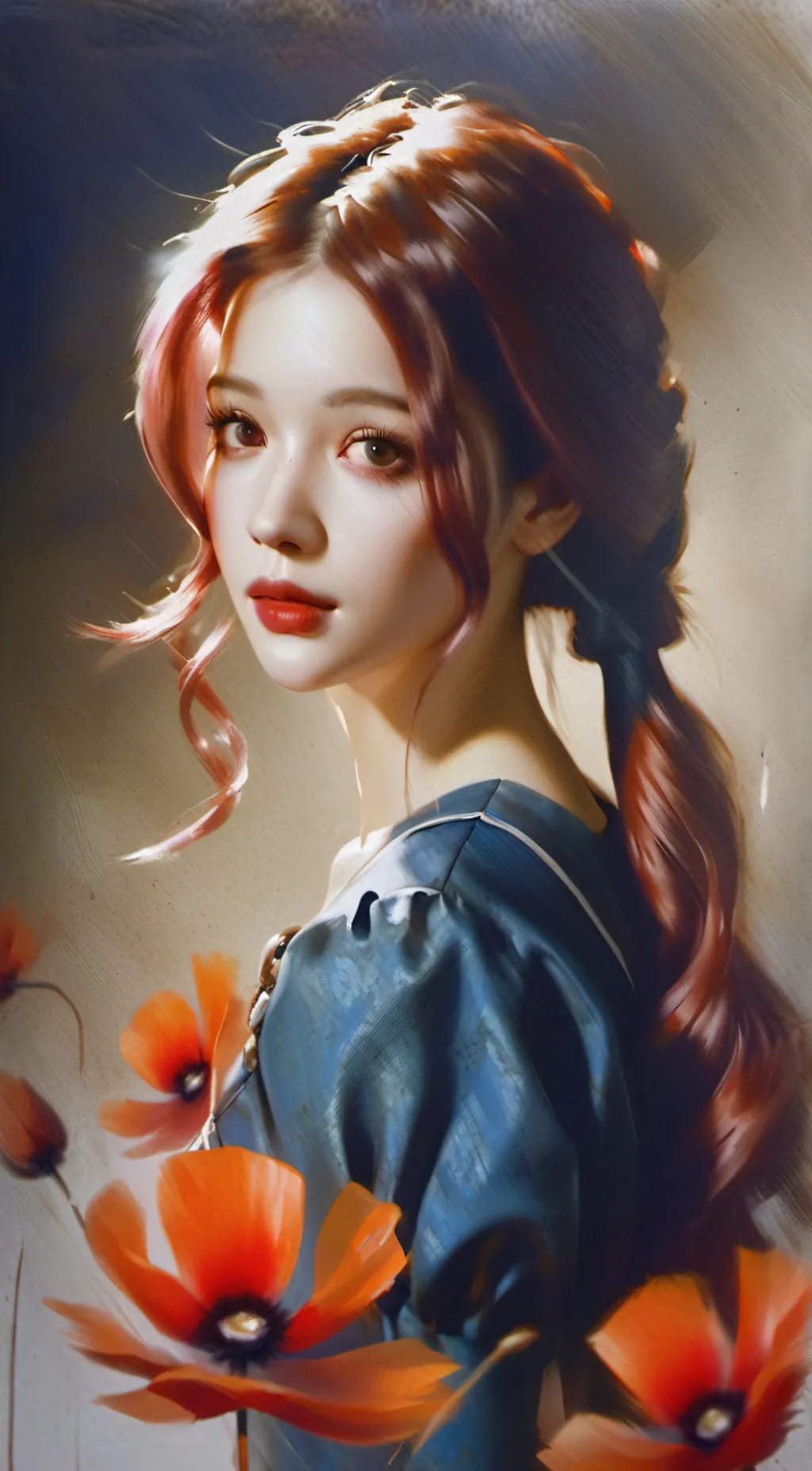 ai character: poppy background
