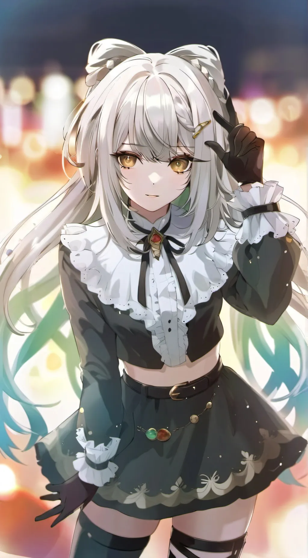 ai character: Lucy  background