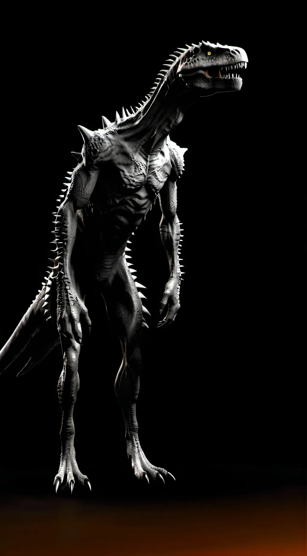 ai character: dino background