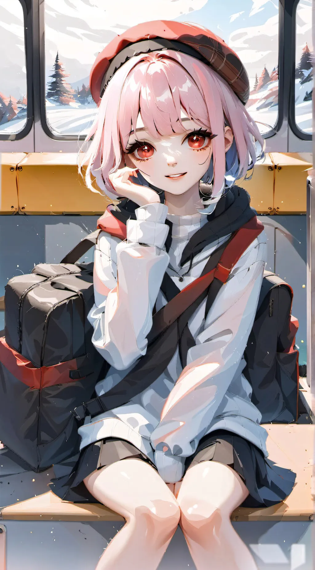 ai character: stella background