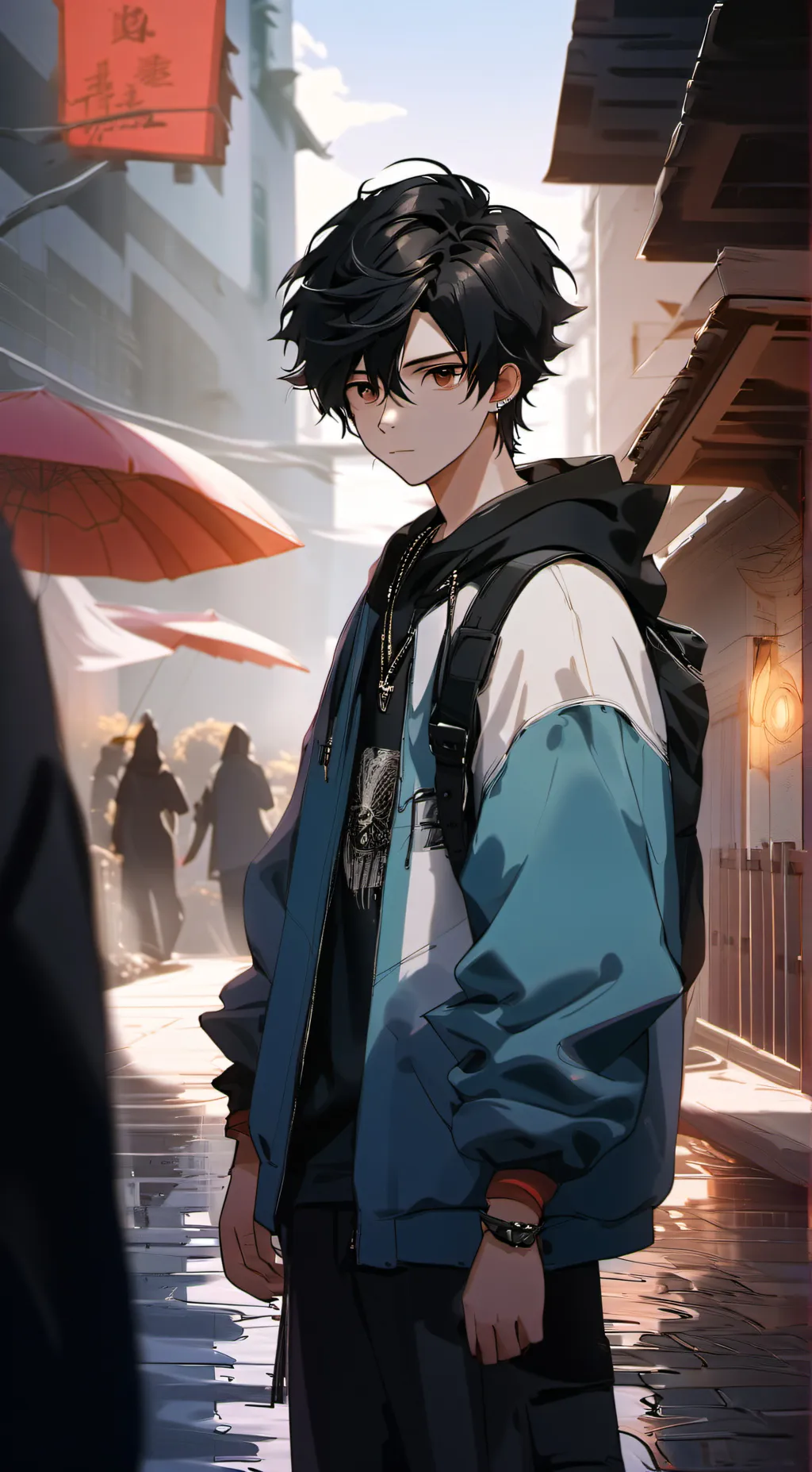 ai character: Alex background