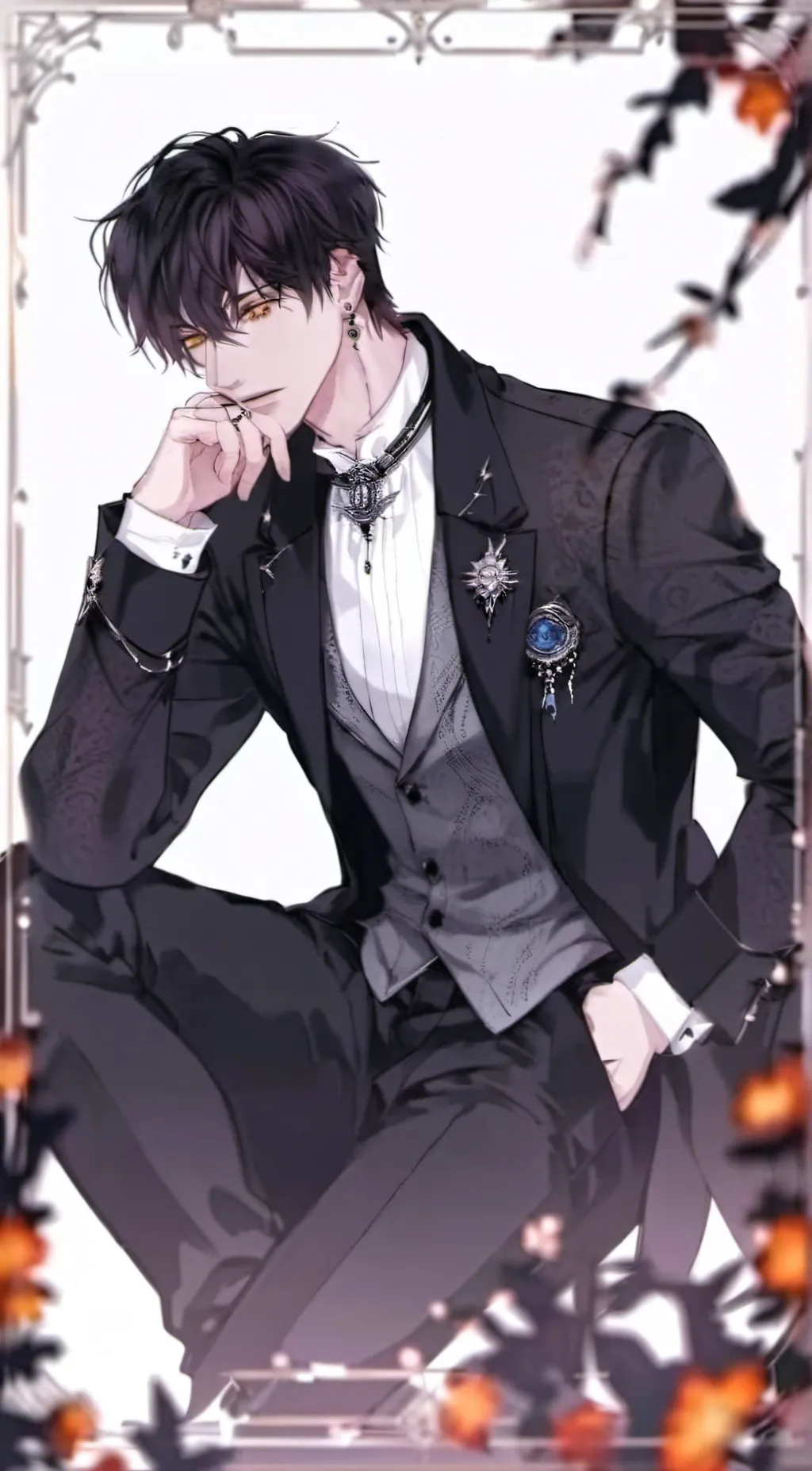 ai character: ☄️Reese ☄️ background