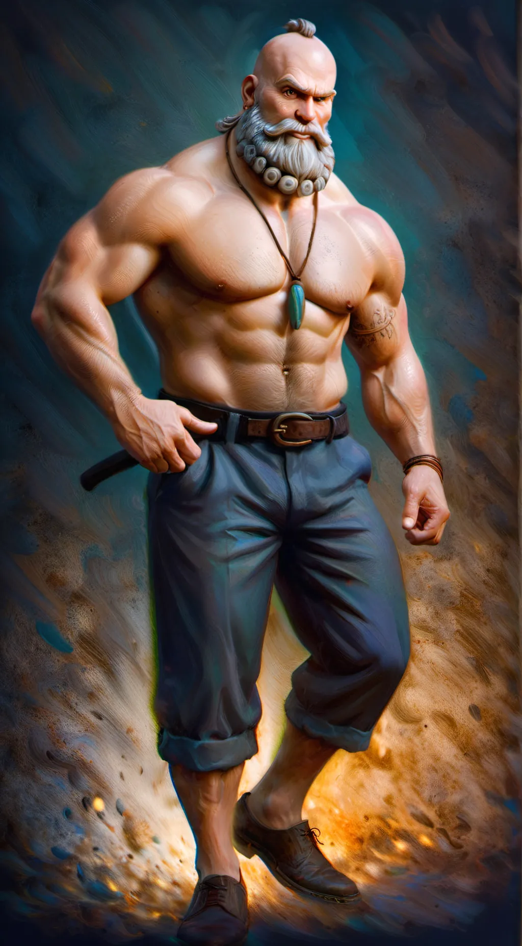 ai character: Rex background