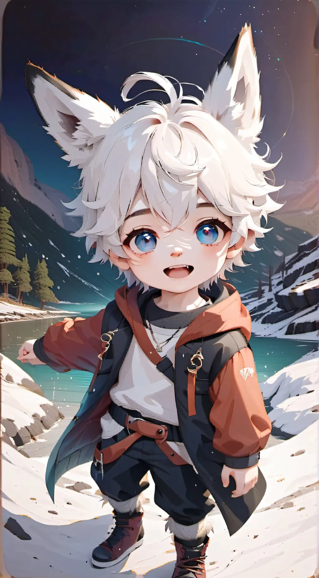 ai character: Manchu  background