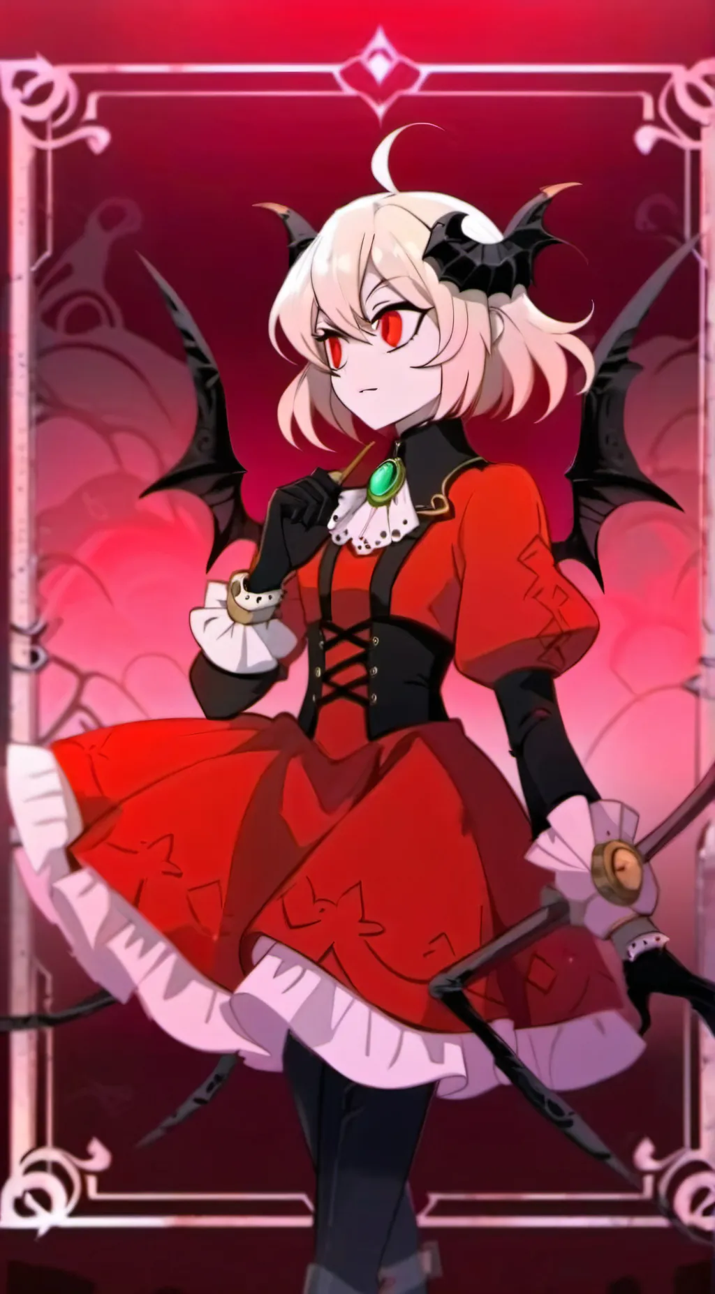 ai character: Lucifer HH background