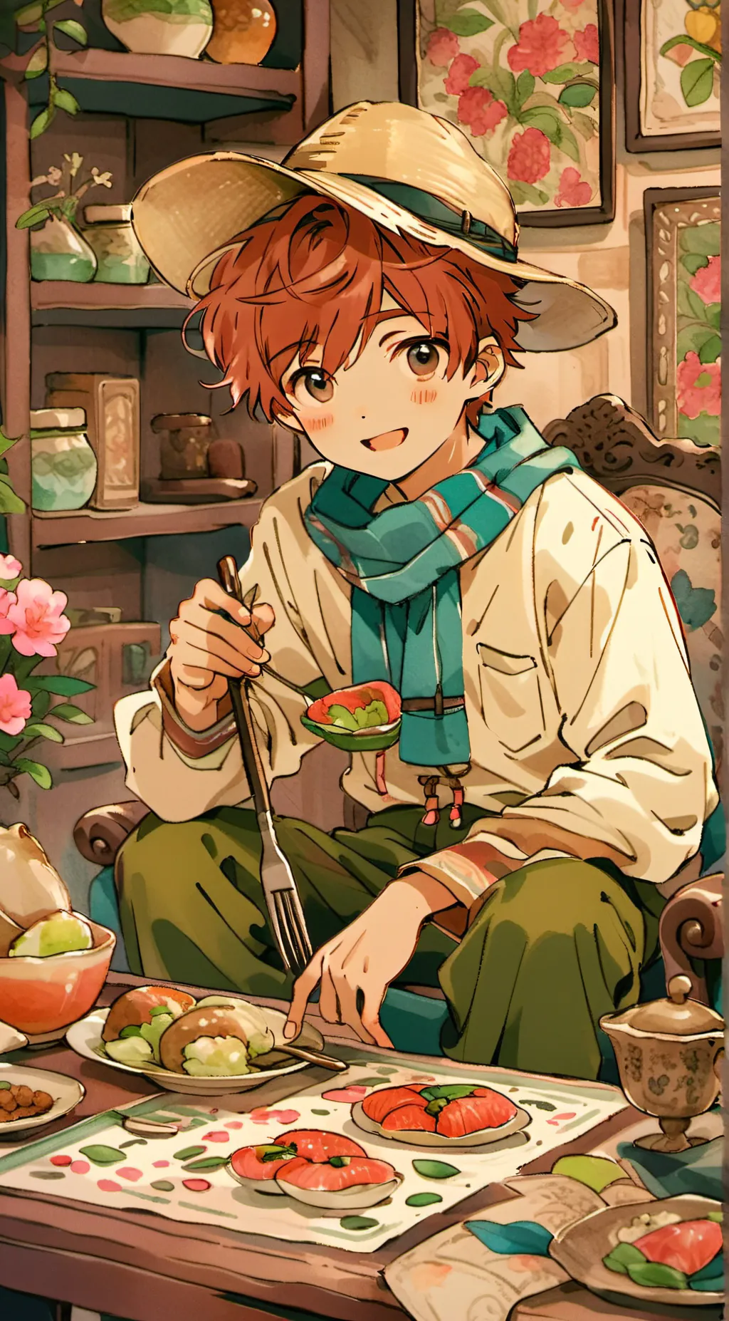 ai character: Logan  background