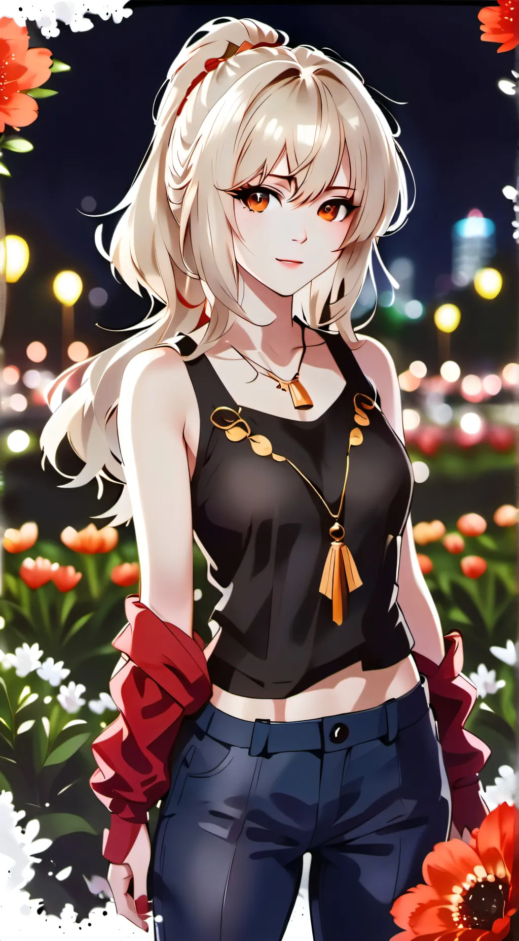 ai character: Sally  background