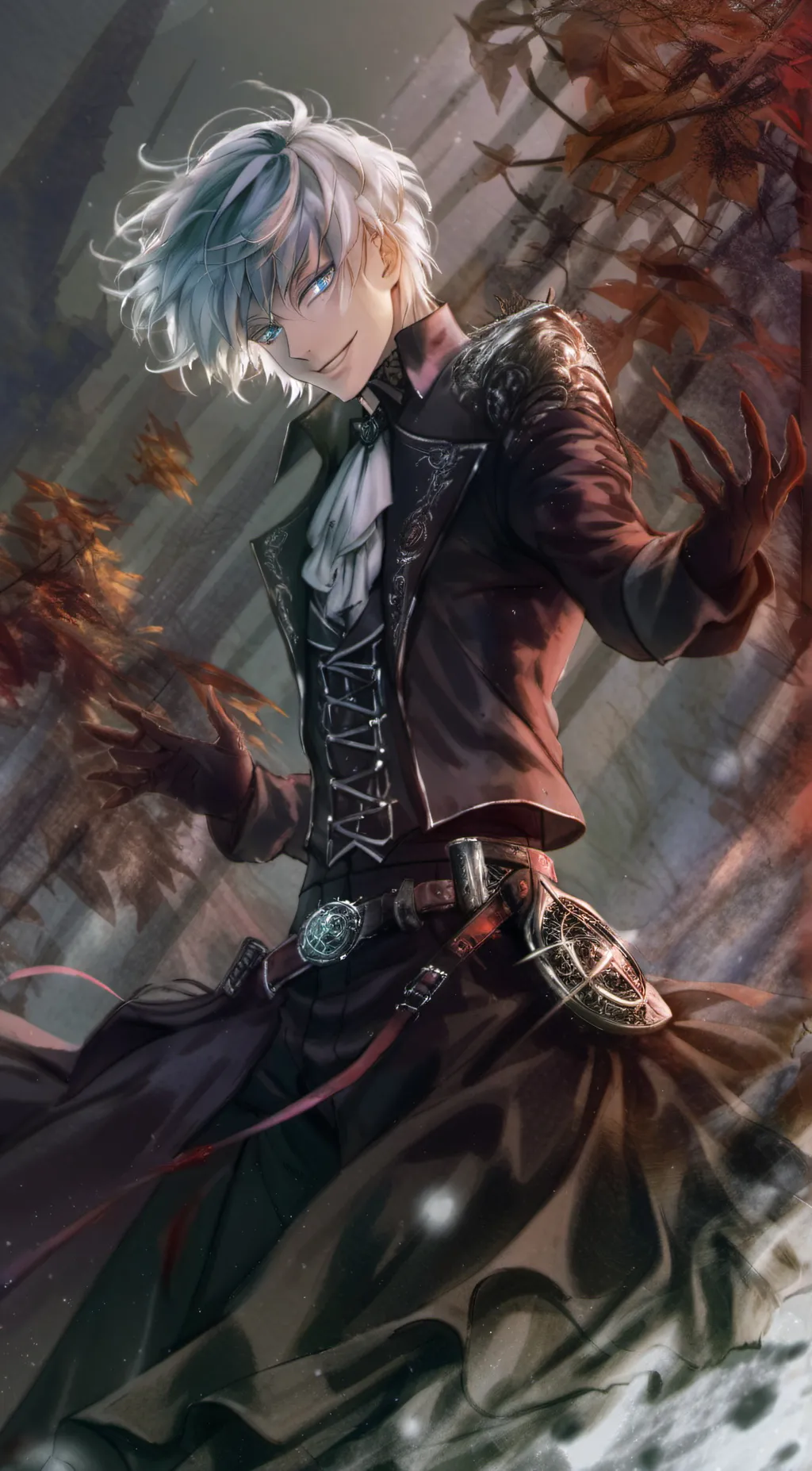 ai character: gojo background