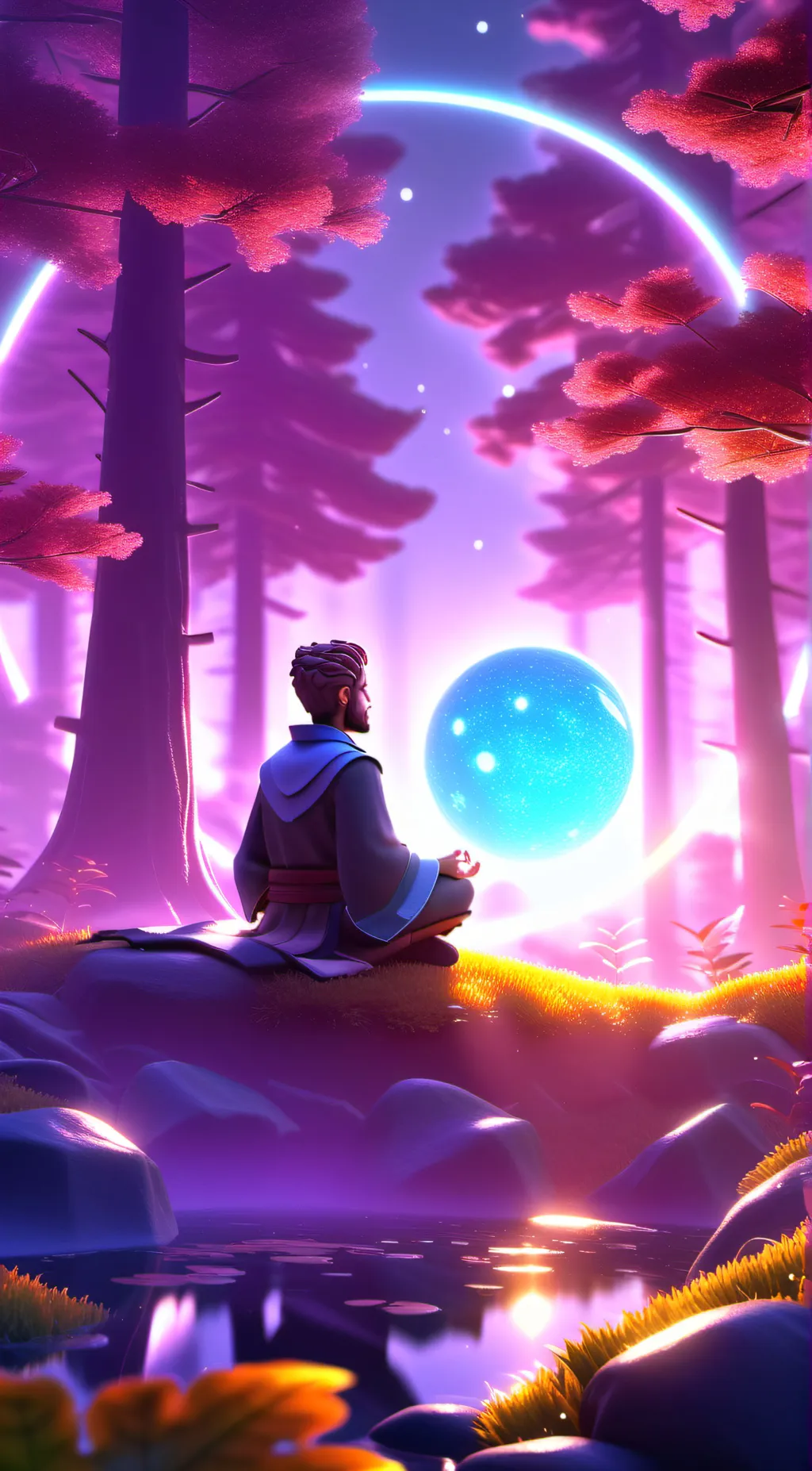 ai character: Maverick hunters! background