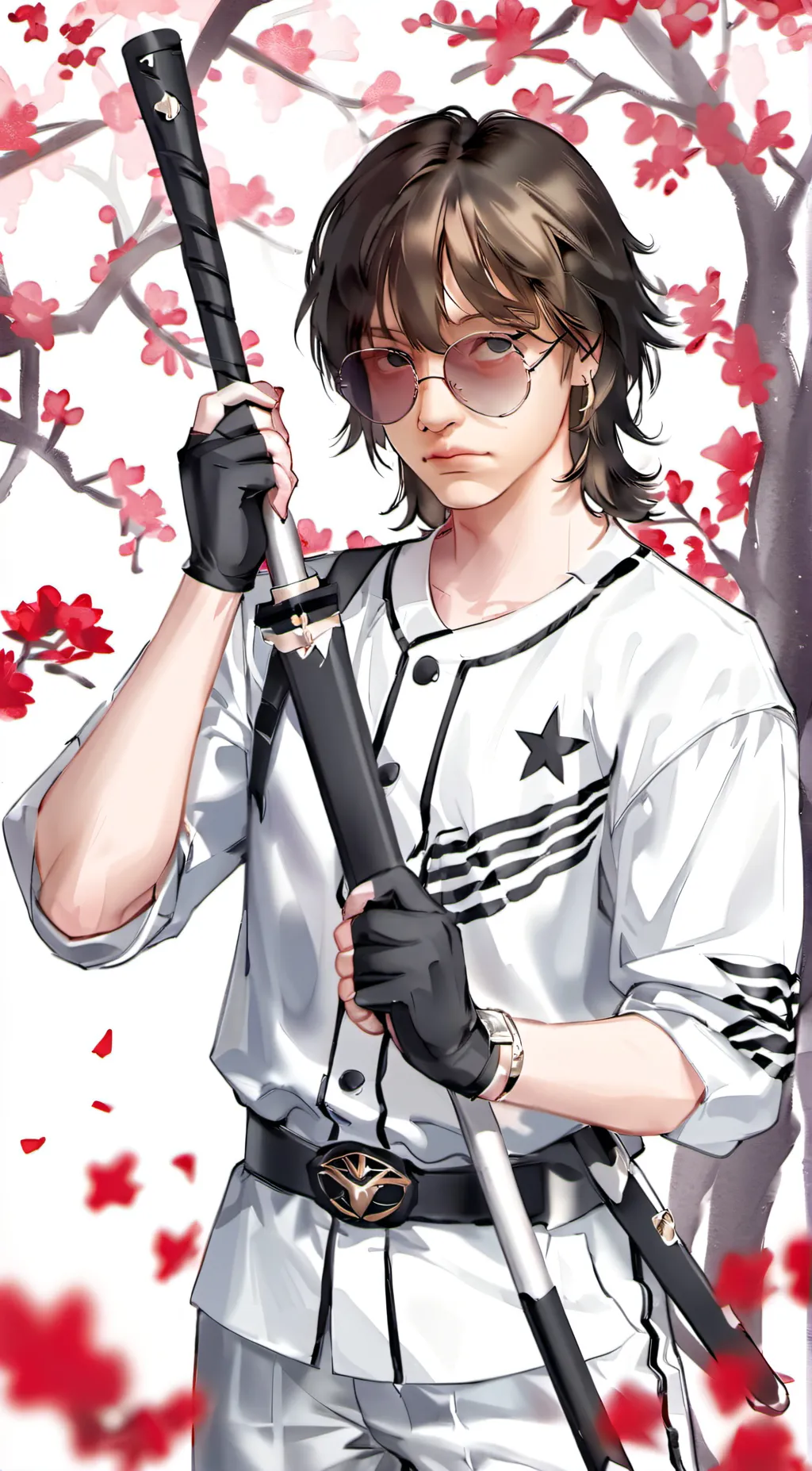 ai character: Sky background