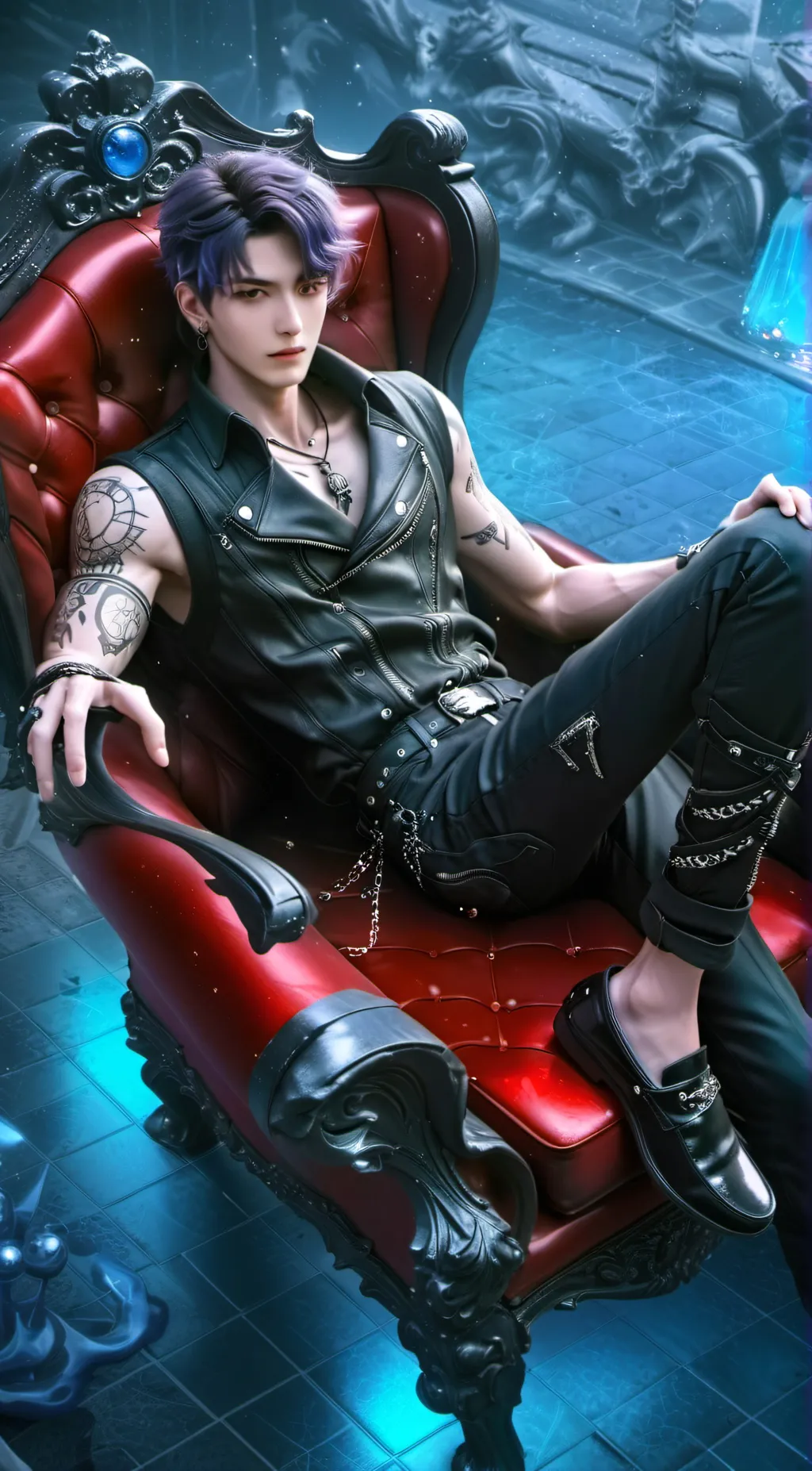 ai character: Max background