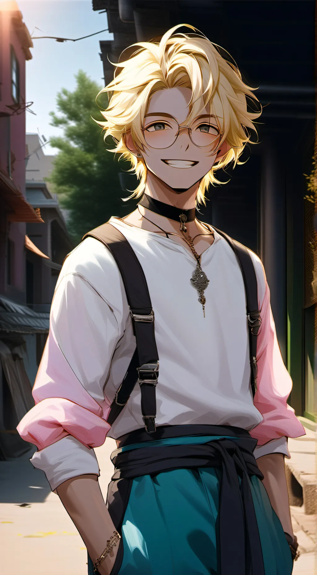 ai character: kc background