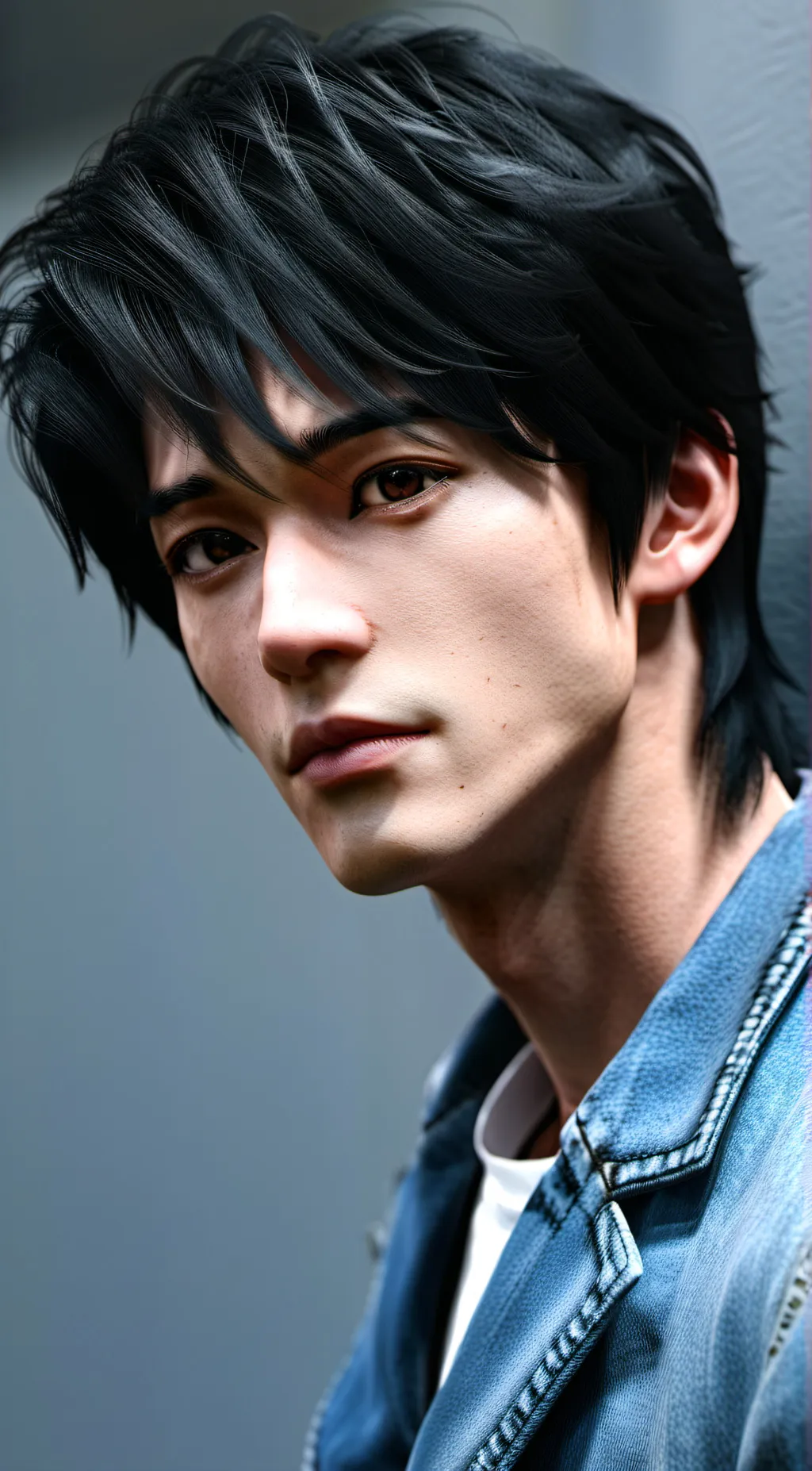 ai character: Lucky background