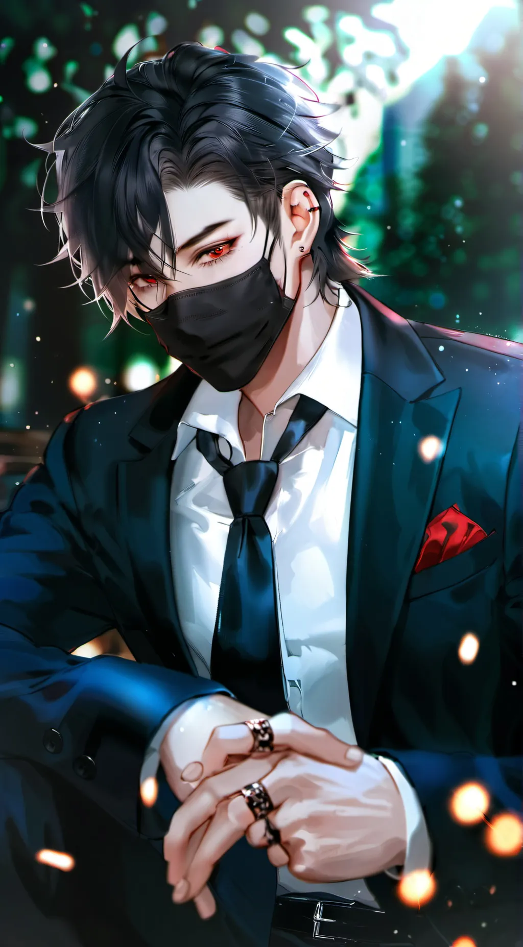 ai character: Xavier  background