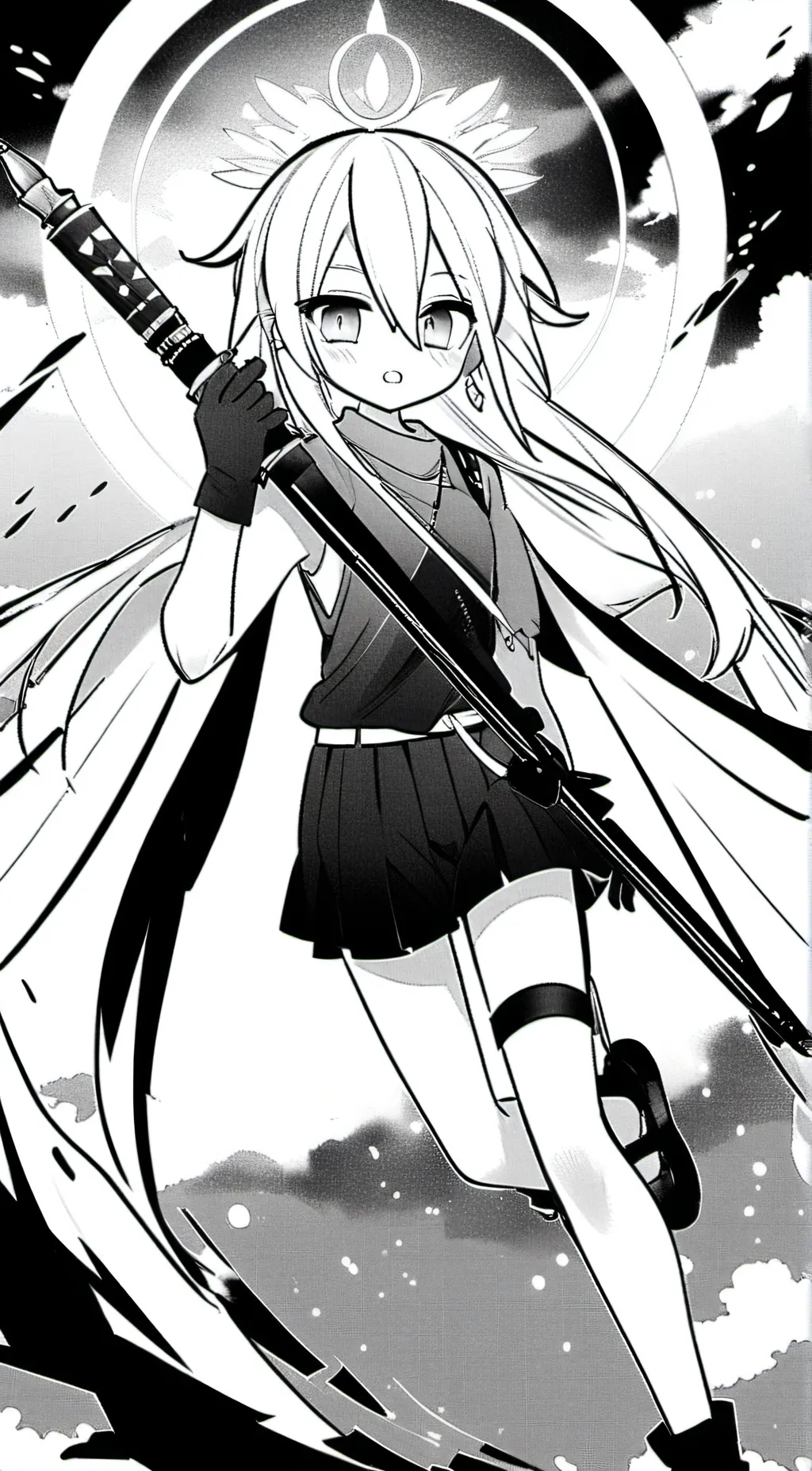 ai character: Asheo kaene background