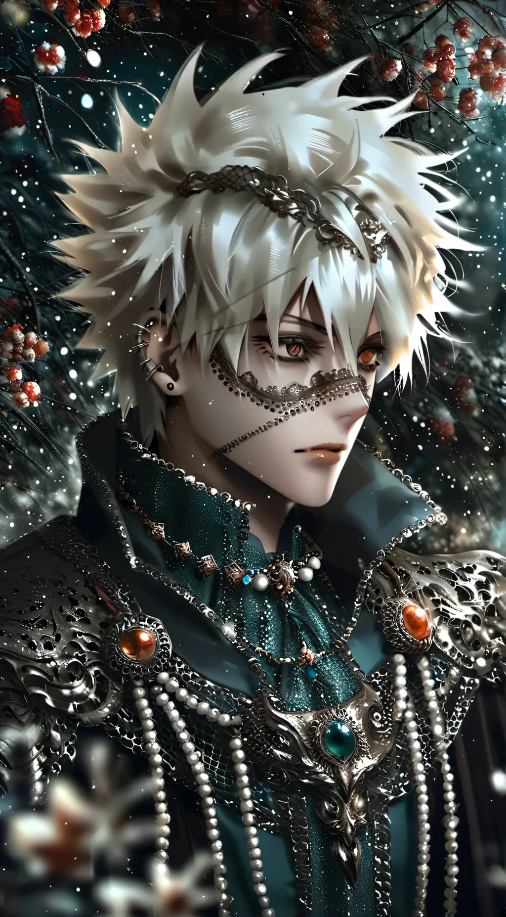 ai character: katsuki bakugou background