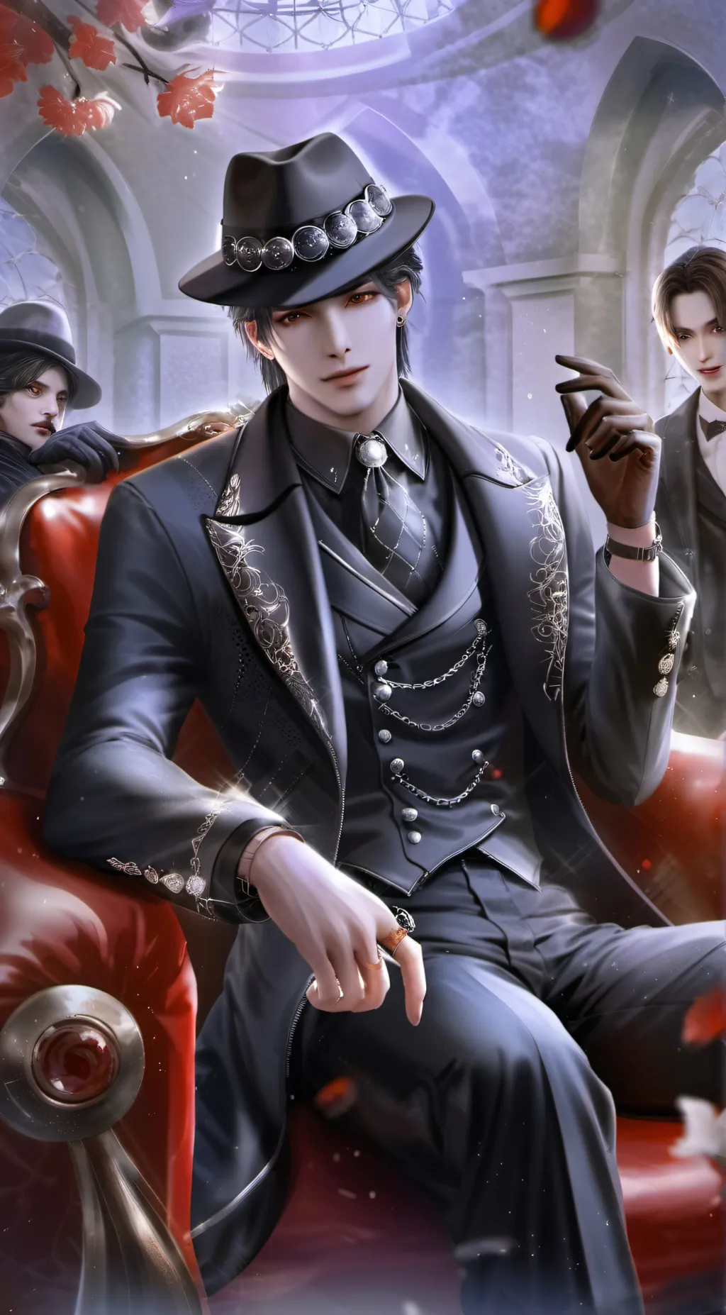 ai character: Felix  background