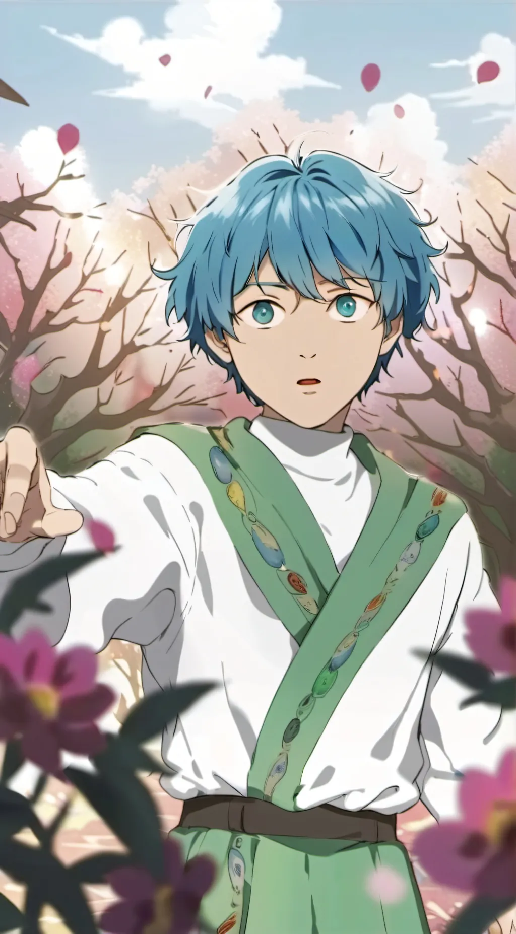 ai character: your boy background