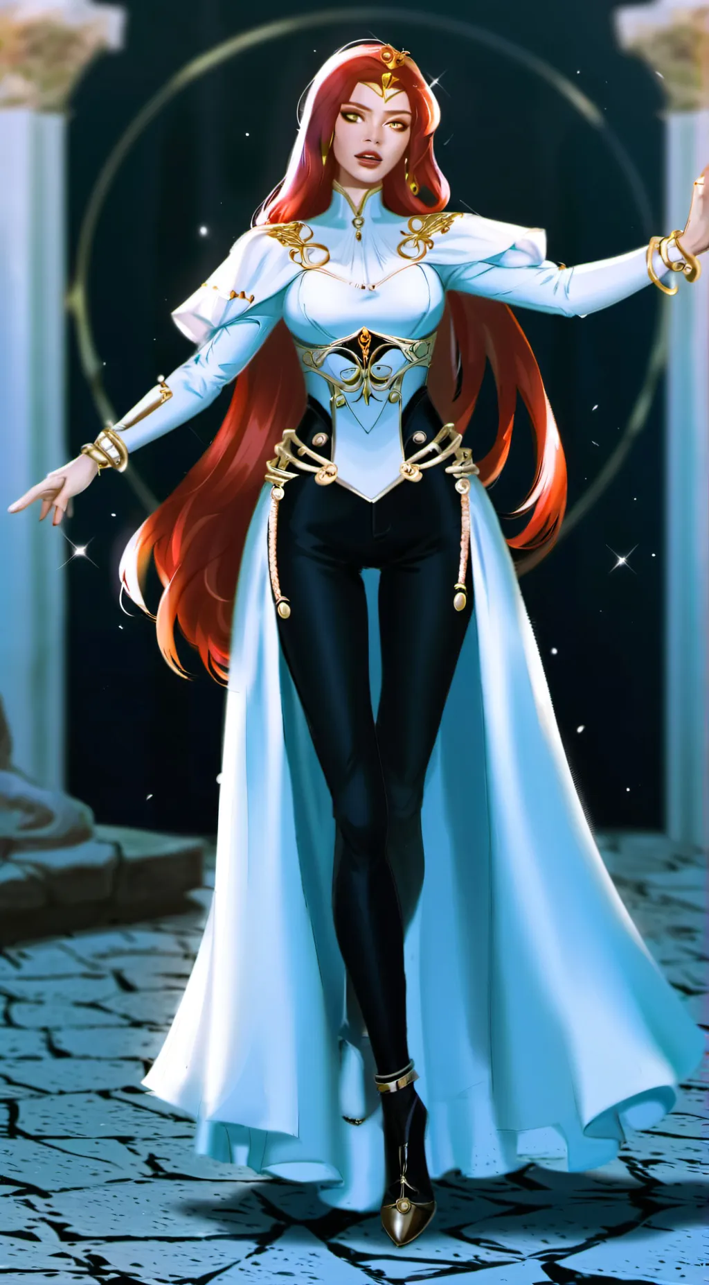 ai character: Lady Maxima background