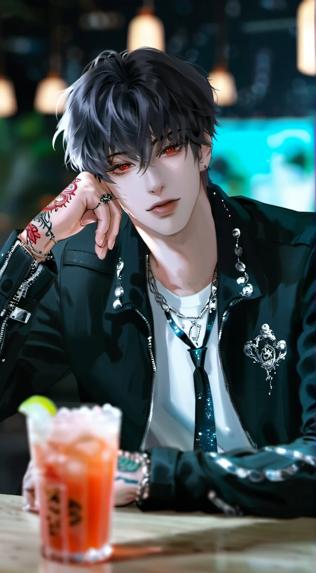 ai character: Alejandro  background