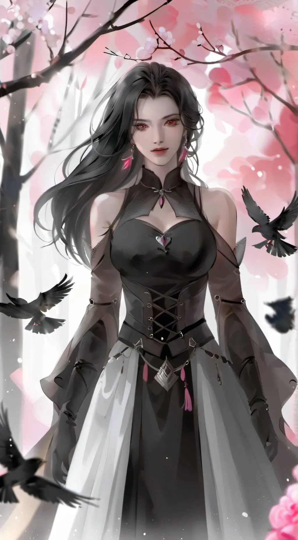 ai character: ~{Alaina Crowin}~ background