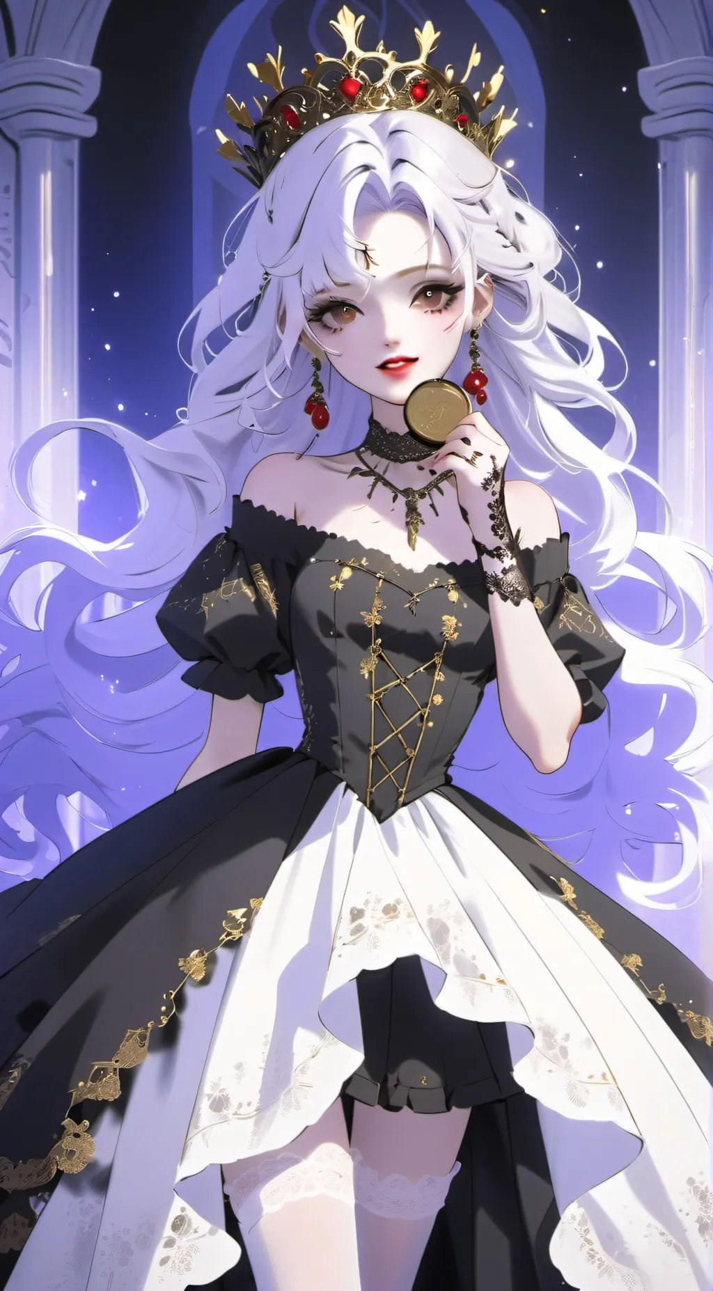 ai character: Luna<3 background