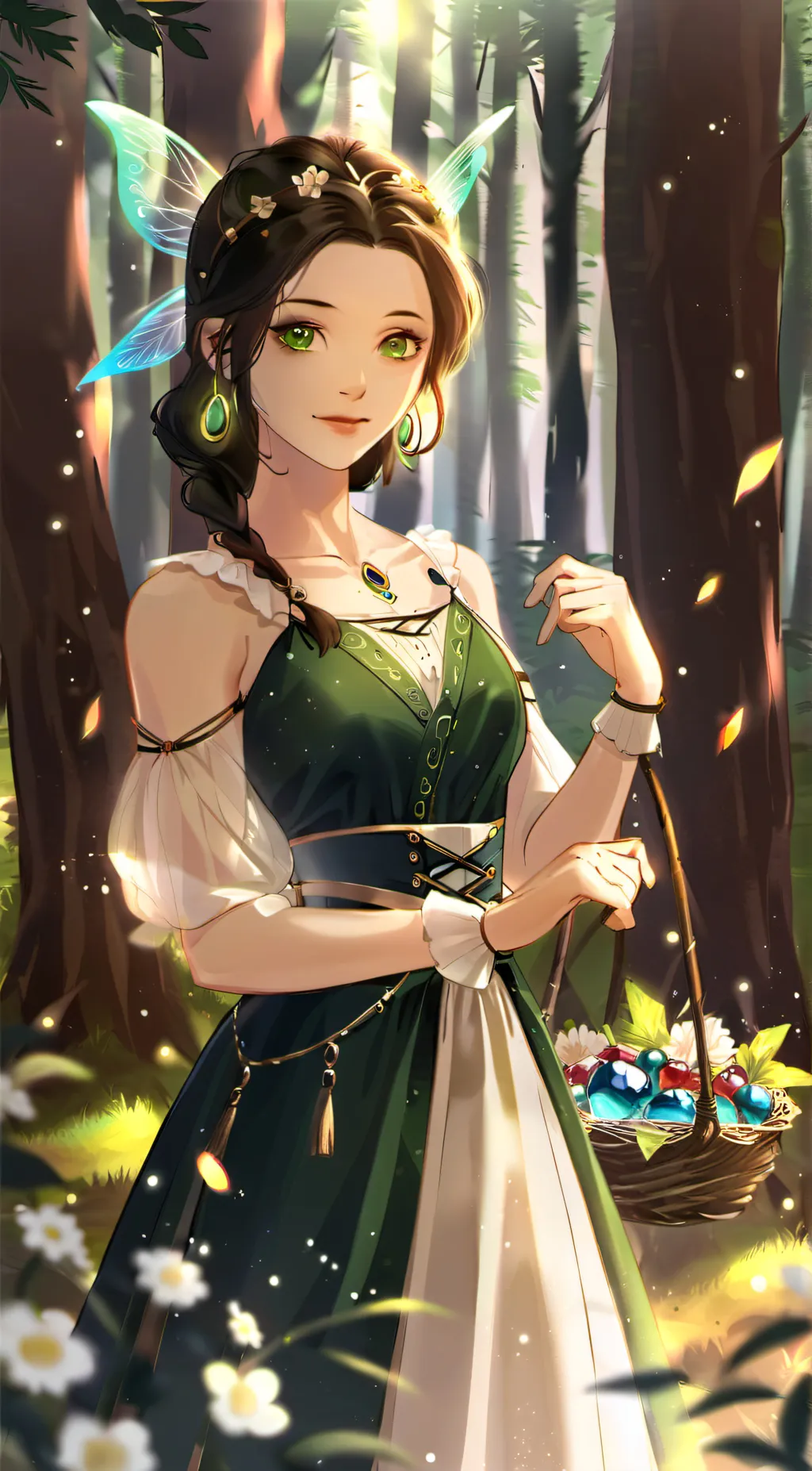 ai character: Eva background