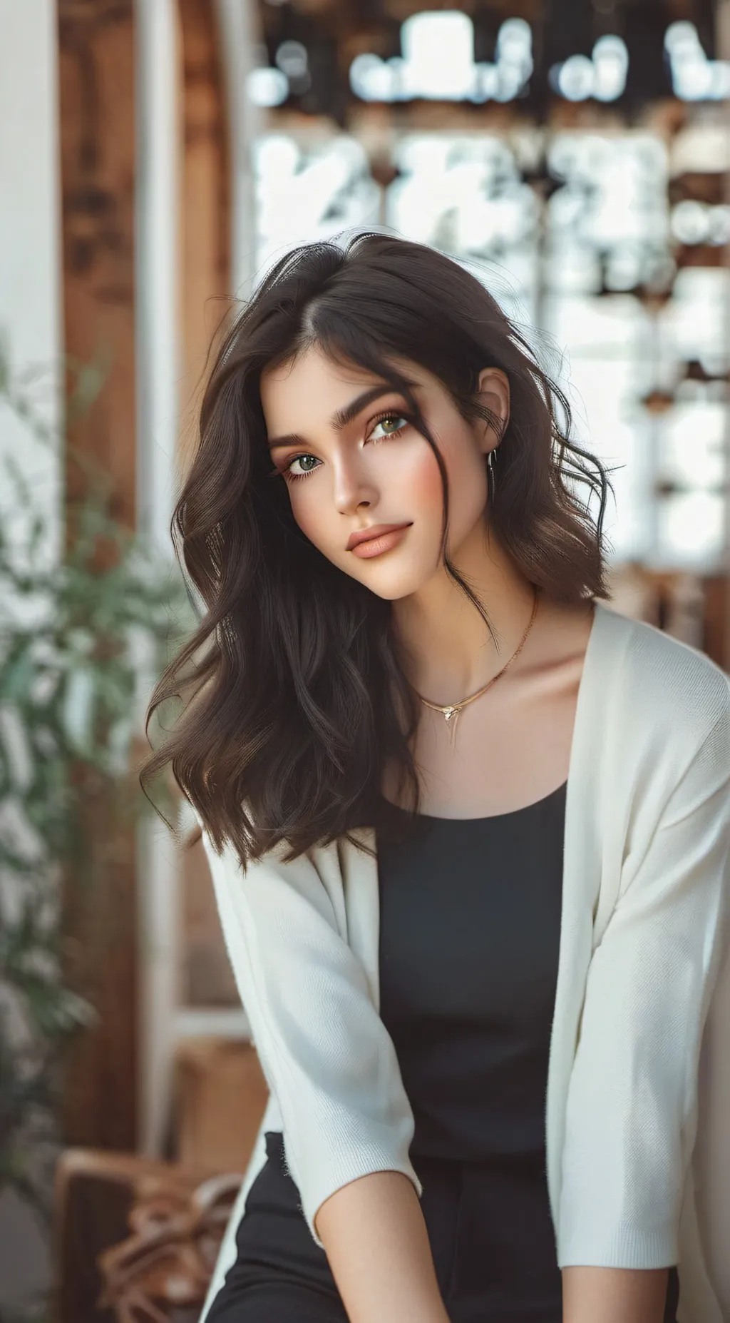 ai character: ✩ Roslyn ✩ background