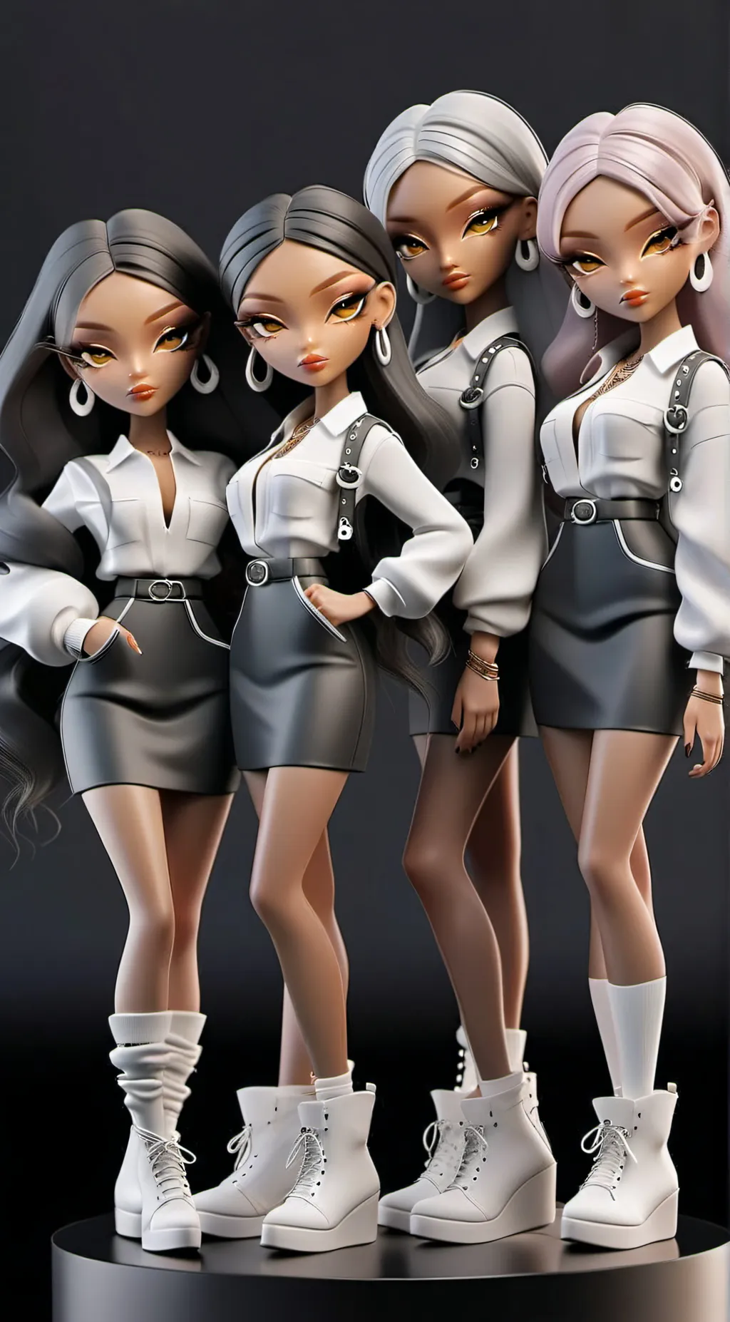 ai character: Moon Sisters background