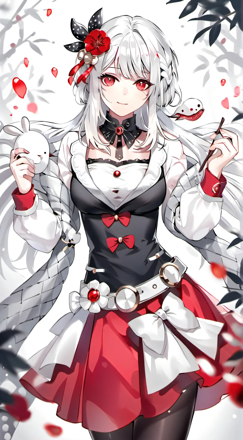 ai character: bautiful background