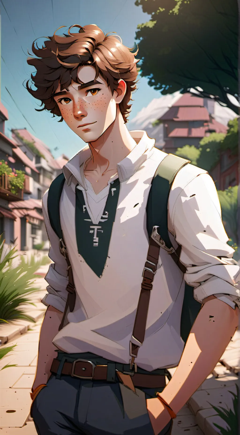 ai character: Ben <33 background