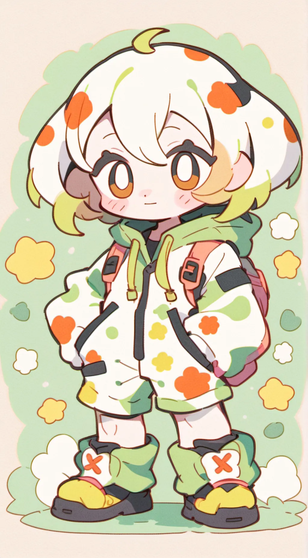 ai character: dogplay background