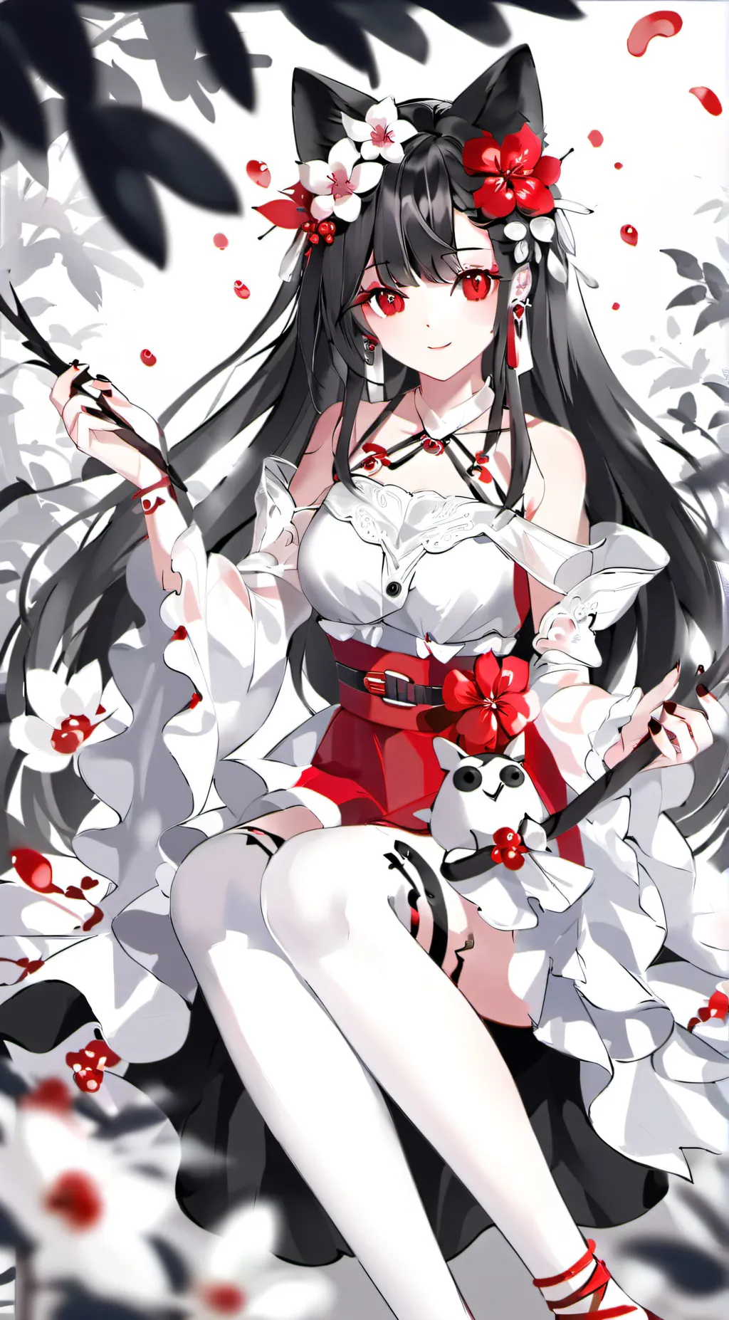 ai character: lily background