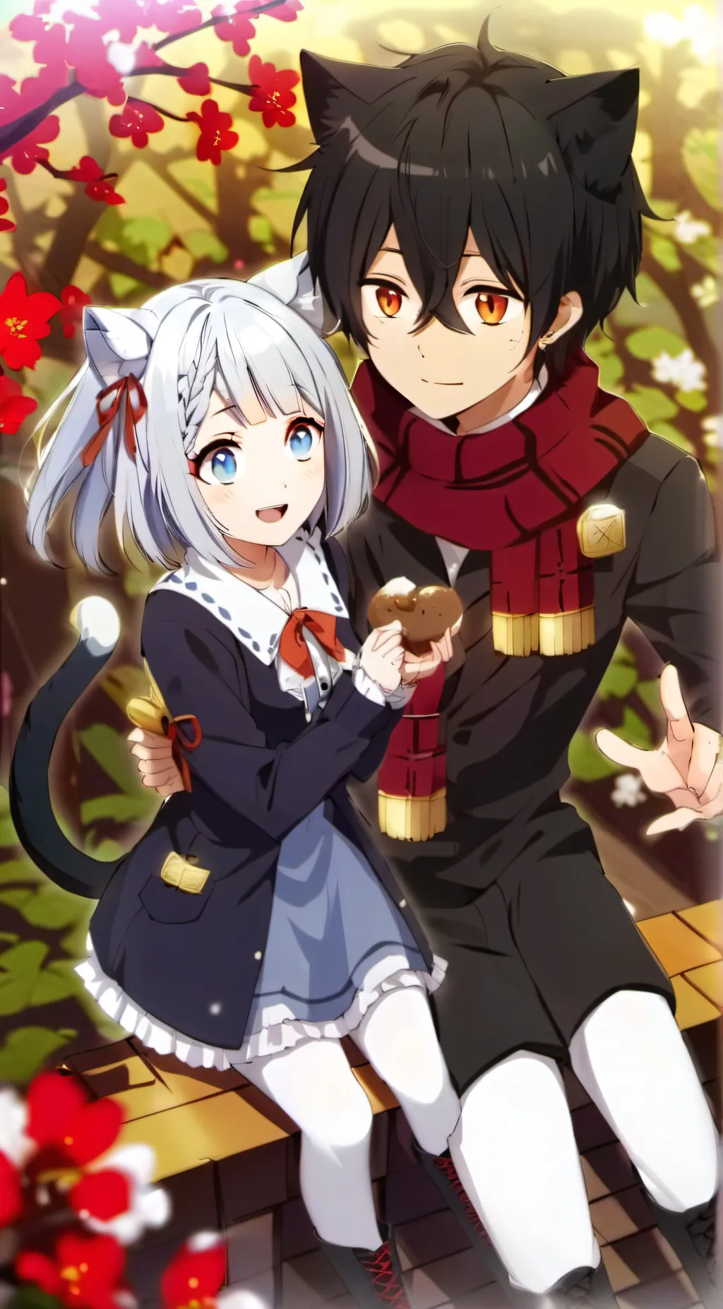 ai character: Anna and Alice background