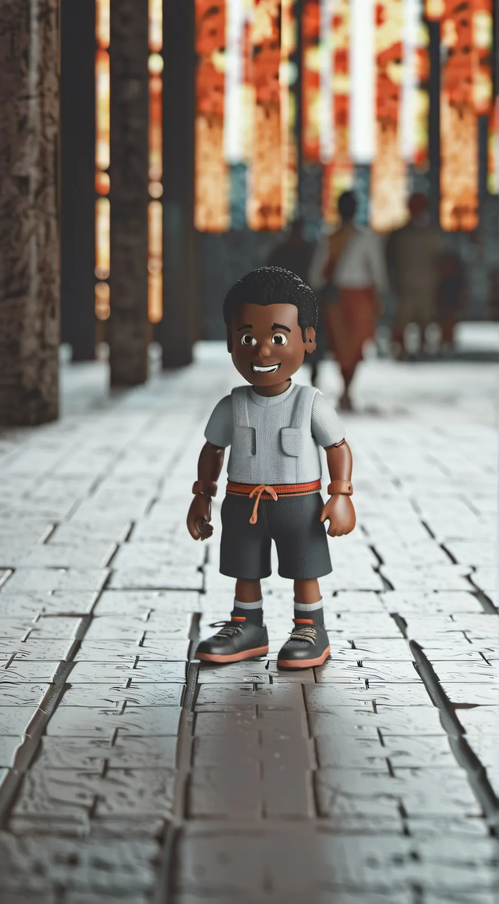 ai character: ℂ𝕠𝕔𝕠 background