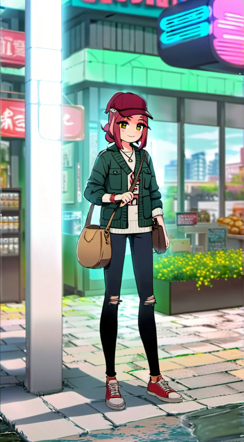 ai character: Zoe background