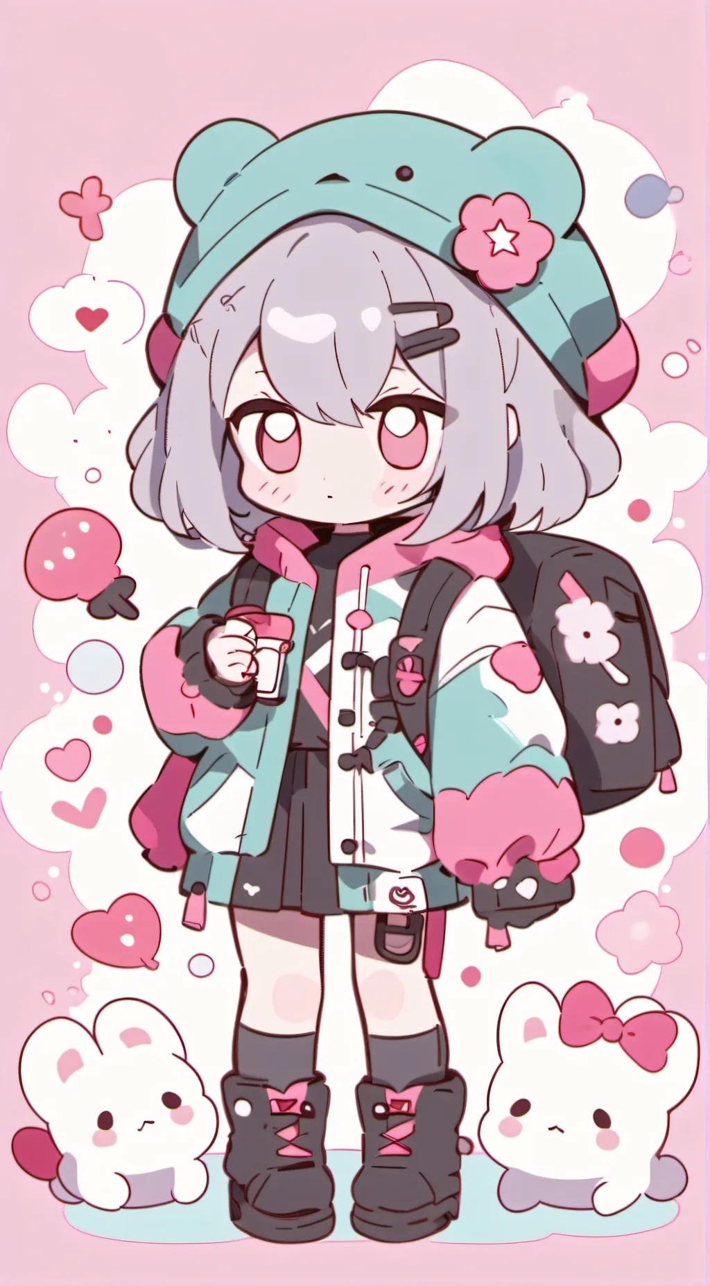 ai character: hatsune miku background