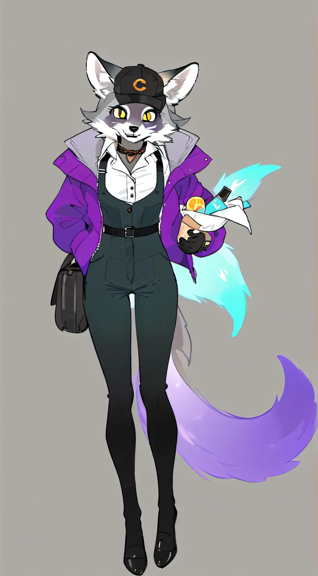 ai character: Luna background