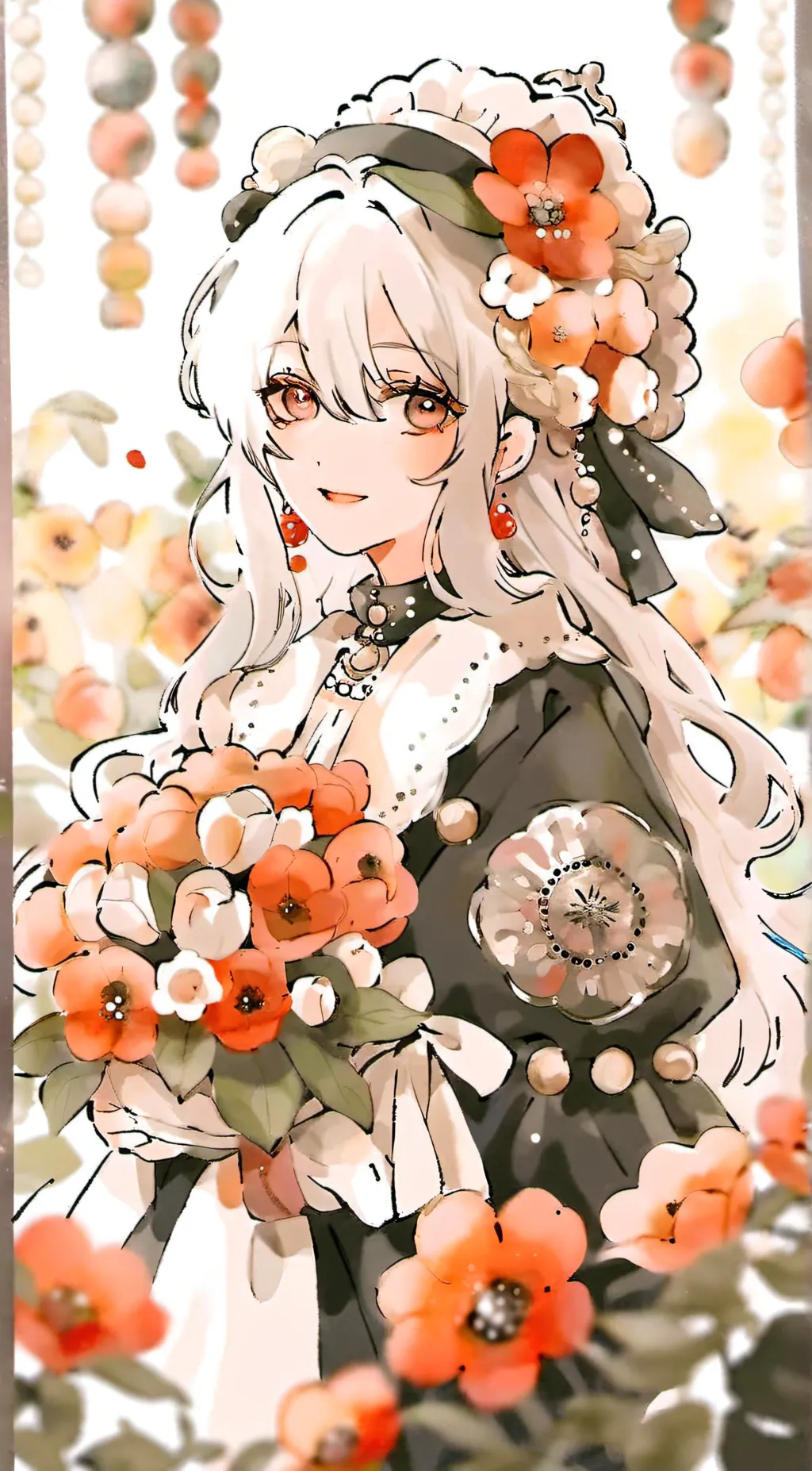 ai character: maple background