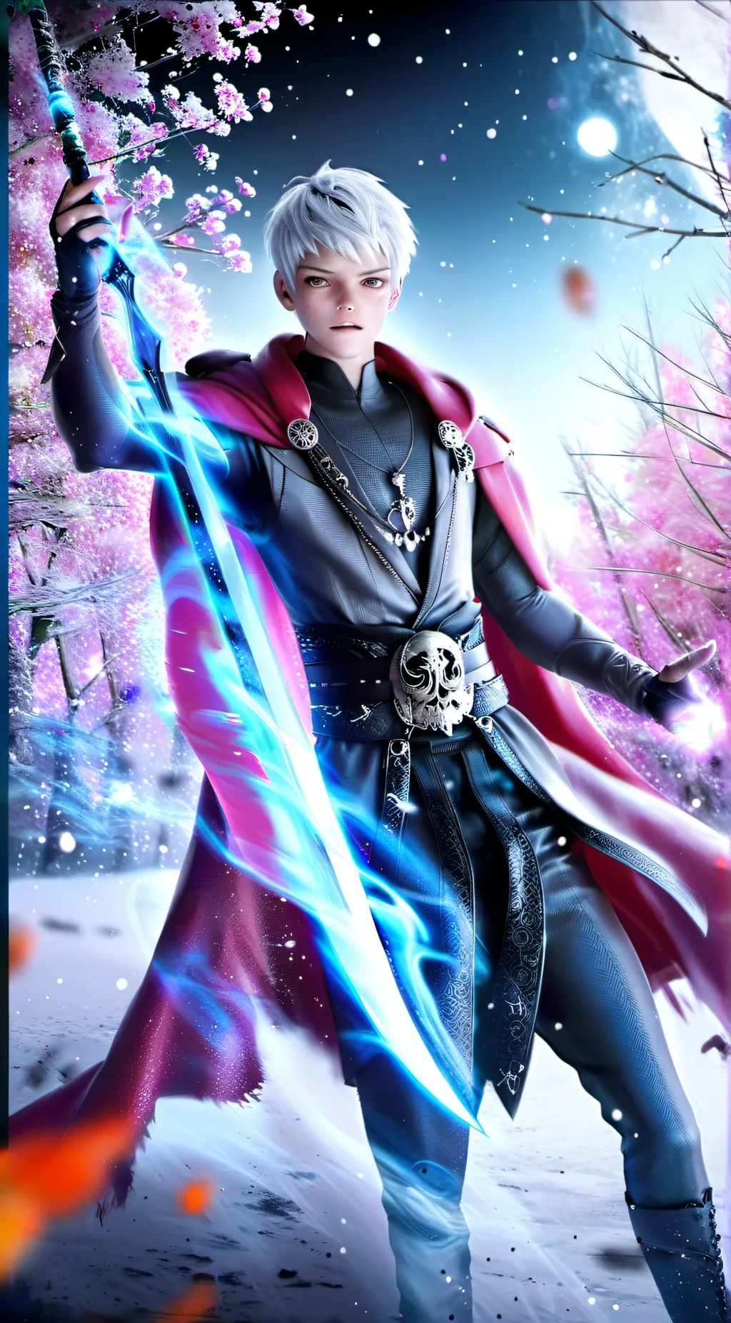 ai character: Jack Frost background