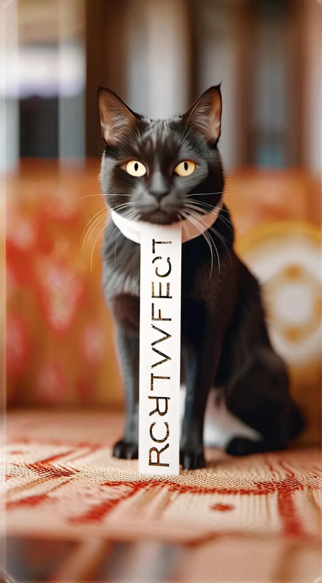 ai character: kitty kat background