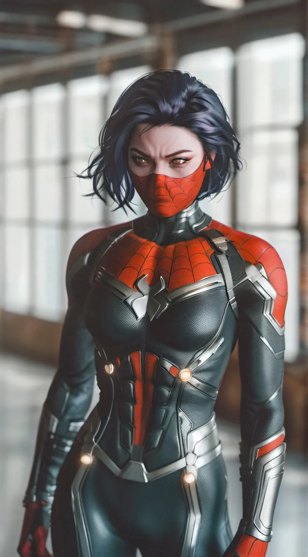 ai character: Silk background