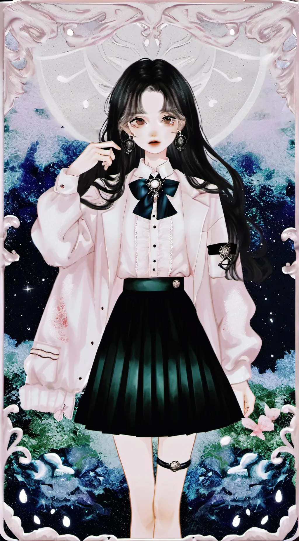 ai character: Mioko Mitani background