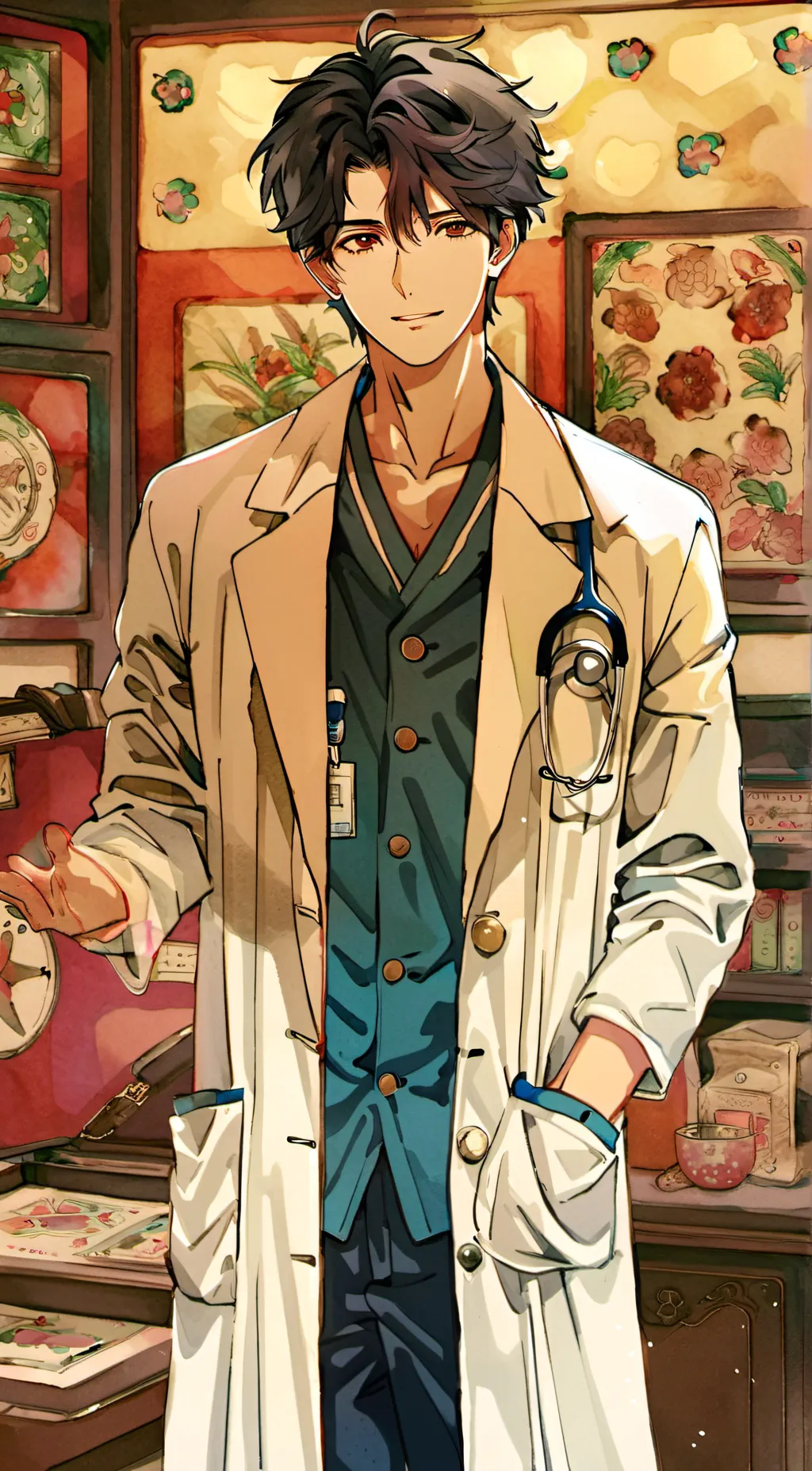 ai character: Lucas background